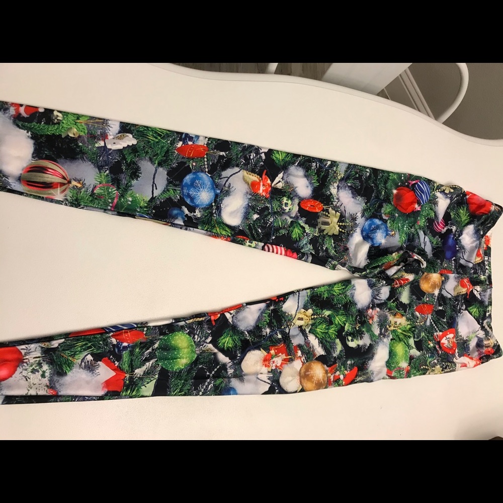 Ugly Christmas sweater leggings